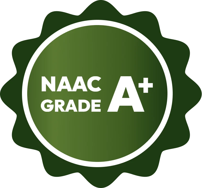 NAAC accreditation badge overlay