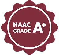NAAC accreditation badge overlay